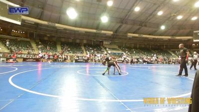 83 lbs Round Of 16 - Elijah Pagonis, BullTrained vs Zavier Olver, Mat Assassins