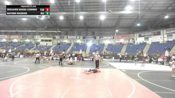 98 lbs 3rd Place - Erixavier Moses Cormier, Team Aggression vs Bayden Wassam, Ruis Wr Acd