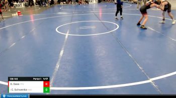 136-149 lbs Cons. Semi - Caleb Schwenka, Minden Wrestling Club vs Graham Gass, Pikes Peak Warriors