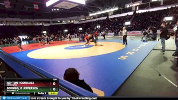 138 lbs Cons. Round 2 - Ashton Rodriguez, Moses Lake vs Dominique Jefferson, Washington