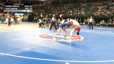 120 Class 1 lbs Cons. Semi - Haley Brooks, Holden vs Lindsay Rampani, St. Clair
