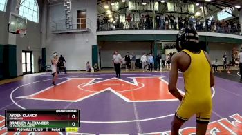 113 lbs Quarterfinal - Bradley Alexander, St. Frances Academy vs Ayden Clancy, Don Bosco