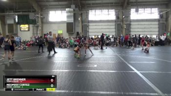 64 lbs Round 2 (6 Team) - Neomiah Cortez, Daniel Cormier vs Jett Brenner, Terps Xtreme