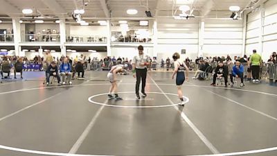 77 lbs Round Of 16 - Tyler San Souci, Refinery WC vs Griffin Driesch, Wolfgang Wr Ac