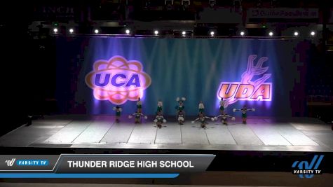 - Thunder Ridge High School [2019 Junior Varsity Pom Day 1] 2019 UCA & UDA Mile High Championship