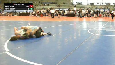 152 lbs Rr Rnd 1 - Jacob Perry, NC United Select - HSB vs Bryce Boyer, Kraken Black - HSB