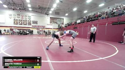 150 lbs Cons. Round 2 - Brextin Marrah, STALEY vs Gabriel Williams, WINNETONKA