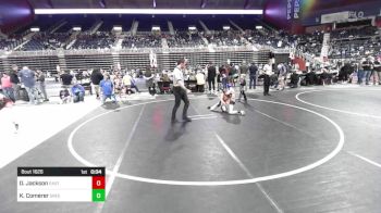 61 lbs Consolation - Dawson Jackson, Eastside United WC vs Kayson Comerer, Green River Grapplers