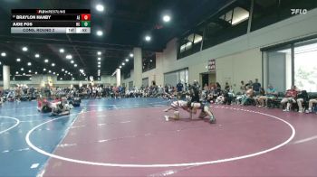 144 lbs Cons. Round 2 - Braylon Hanby, Alpha Elite vs Jude Fos, Holy Cross