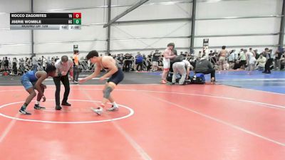 160 lbs Round Of 128 - Rocco Zagorites, VA vs Jserie Womble, NC