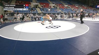 132 lbs Cons. Rd Of 32 - Lucas Stirling, Wyoming vs Jalal Naghib, Florida