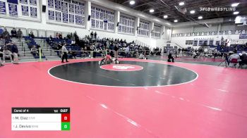 138 lbs Consi Of 4 - Misaell Diaz, Stratford vs James Devivo, Simsbury