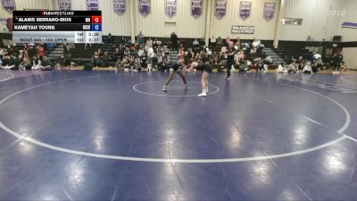 103 Open 5th Place Match - Kameyah Young, Iowa Central Community College vs Alanis Serrano-Rios, Waldorf University