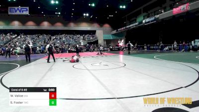 88 lbs Consi Of 8 #2 - Wyatt Valice, USA Gold vs Shane Foster, Tracy Wrestling Club