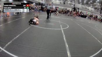 52 lbs Round 1 (4 Team) - Nico Zitto, Empire-BB vs Jaxon Churchill, RedNose WS