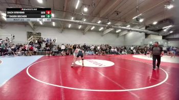 157 lbs Champ. Round 1 - Tagen Becher, Greeley West vs Zach Stevens, Cherokee Trail