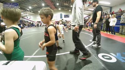 46 lbs Consi Of 4 - Hadley-Glen Smith, Coweta Tiger Wrestling vs Oliver Carlson, Van Buren Matdawgs