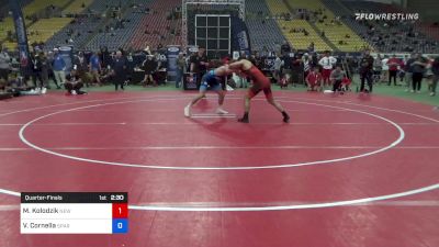65 kg Quarterfinal - Matthew Kolodzik, New York Athletic Club vs Vince Cornella, Spartan Combat RTC