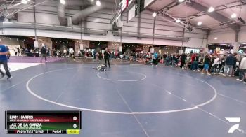 56 lbs Round 1 - Liam Harris, West Amarillo Wrestling Club vs Jax De La Garza, NB Elite Wrestling Club