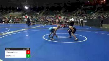 100 lbs Consolation - Tyson Newman, Stma vs Brady Little, Shore Thing WC