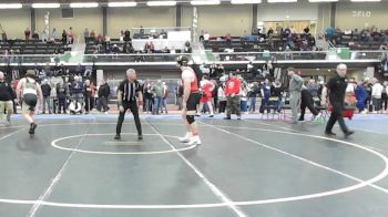 285 lbs Quarterfinal - Hadrian Duncan, Narragansett vs John Waterman, Davies Career & Tech Academy