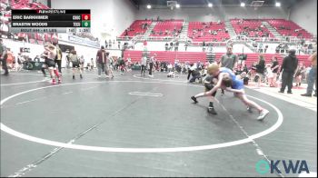 61 lbs Rr Rnd 4 - Eric Barkhimer, Choctaw Ironman vs Brastin Woods, Tecumseh Youth Wrestling