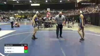 126 lbs Round Of 64 - Xavior Harrell, W4r vs Kyle Jeong, Castro Valley