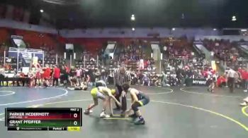 85 lbs Round 2 (4 Team) - Parker McDermott, Hartland vs Grant Pfeiffer, Ida