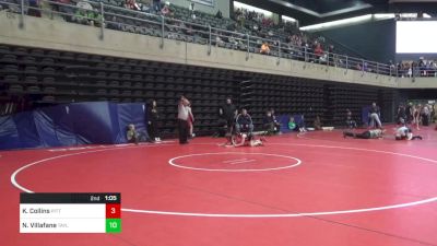 85 lbs Final - Koby Collins, Pittsburgh vs Nelson Villafane, Taylor