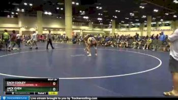 145 lbs Round 6 (10 Team) - Jack Even, SD Red vs Zach Cooley, Nebraska Hawaiian Hammers