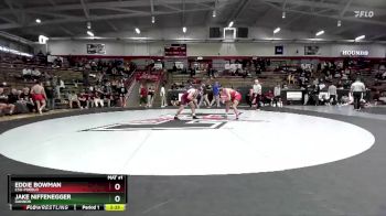 141 lbs Cons. Round 6 - Eddie Bowman, CSU-Pueblo vs Jake Niffenegger, Gannon