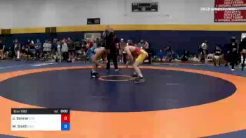 97 kg Round Of 16 - Jaden Sonner, Indiana vs Morgan Smith, Ohio Regional Training Center