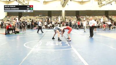 110-I lbs Consi Of 16 #1 - Dillin Tomlin, Paulsboro vs Dorian Johnston, Estebuilt Wrestling Club
