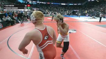 Cons. Round 2 - Nathan Vasquez, Kearney Catholic vs Colt Meyer, Ord