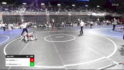 78 lbs Rr Rnd 3 - Benjamin Loecke, Bear Cave vs Hayden Bohannon, Windy City WC