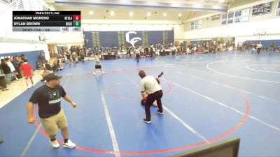 126 lbs Cons. Round 4 - Jonathan Moreno, Beat The Streets Los Angeles vs Dylan Brown, Redondo Union High School