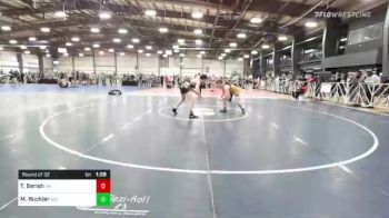 152 lbs Round Of 32 - Tyler Berish, PA vs Mason Buckler, MD