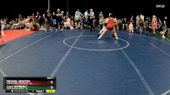 100 lbs Semis (4 Team) - Michael Newton, Junior Terps Northeast vs Cale Wimberly, Team Gotcha White