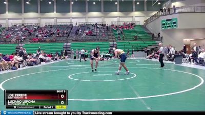 215 lbs Round 1 (16 Team) - Joe Zereini, West Forsyth vs Luciano Lepoma, East Coweta HS