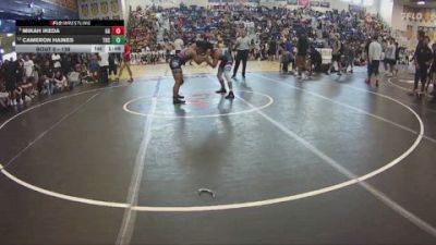 138 lbs Champ. Round 3 - Mikah Ikeda, Grapple Academy vs Cameron Haines, Gladiator Wrestling