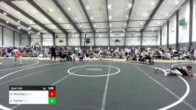 109 lbs Semifinal - Hadley McCleery, Mat Demon WC vs Jazlyn Hartle, Outlaw WC