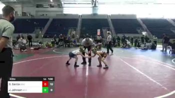 60 lbs Rr Rnd 1 - Gio Garcia, Bracket Bullies vs Jett Johnson, So Cal Grappling