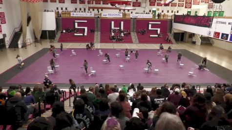 University of Connecticut Winter Guard "Storrs CT" at 2025 WGI Guard Salem Regional