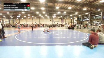 95 lbs Rr Rnd 2 - Michael Valdes, 4M Strength - MS vs Nikolas Oyervides, Gold Standard Wrestling - MS