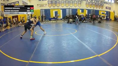 138 lbs Champ. Round 2 - Victor Hultquist, Newsome vs Leonidas Miranda, Jesuit