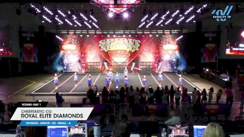 Cheertastic Co. - Royal Elite Diamonds [2024 L2 Junior - D2 - Small - A Day 1] 2024 Spirit Sports Myrtle Beach Nationals