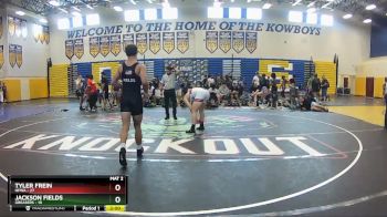 165 lbs Round 2 (8 Team) - Jackson Fields, Greasers vs TYLER FREIN, NFWA
