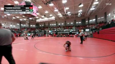 126 lbs Champ. Round 1 - Yazmine Martinez, Wolfforth Frenship vs Alexandra Beltran, Eastwood