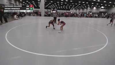 105 lbs Champ. Rd Of 64 - Tiffany Francisco, Golden Bears Wrestling Club vs Esperanza Gallegos, Volcano Vista High School Wrestling