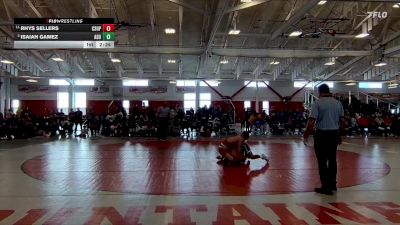 125 lbs Semifinal - Rhys Sellers, CSU-Pueblo vs Isaiah Gamez, Adams State